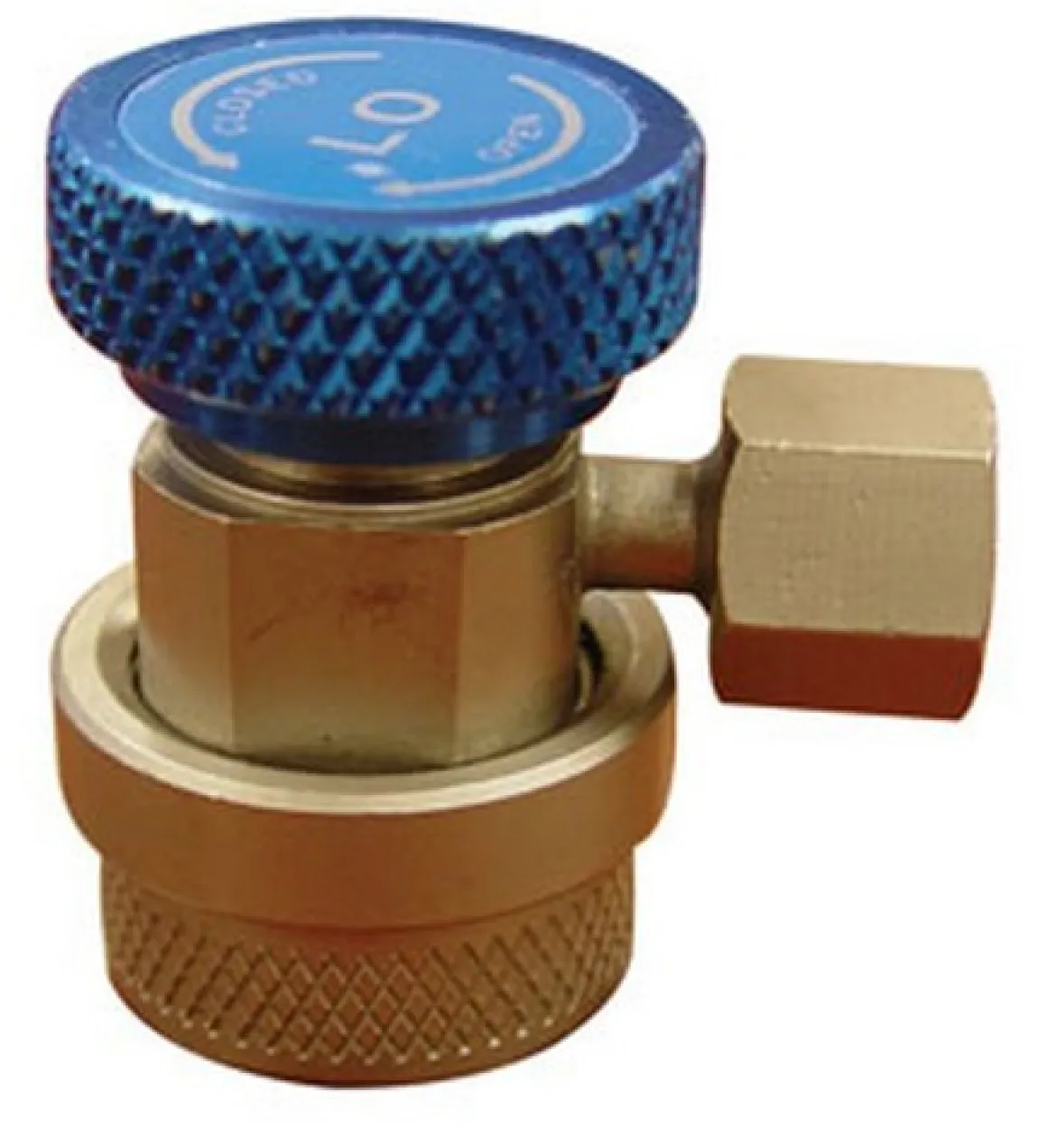 ATD Tools A/C Low Side Quick Coupler for R134a 14mm-F x 13mm Blue (ATD-3652)