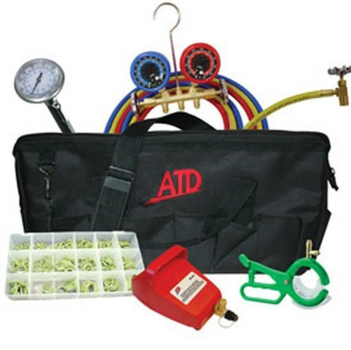 ATD Tools Air Conditioning Tools Kit With 18-Pocket Utility Bag (ATD-90)