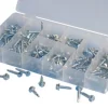 ATD Tools Hex Washer Head Screw Set Self-Drilling 200-Piece Assorted (ATD-349)