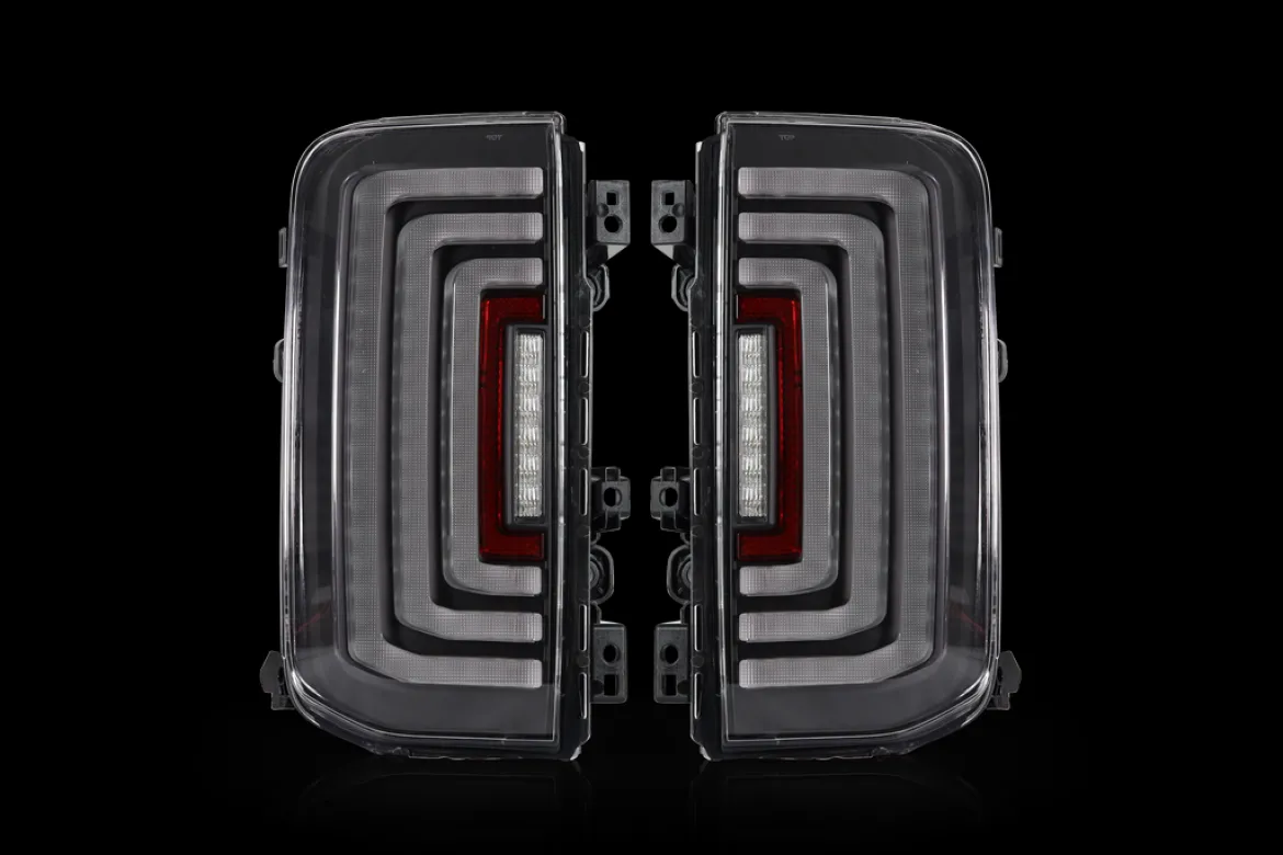 Attica 4x4 Ford Bronco 21-24 Rogue LED Tail Lights (CTATT0772-H4-GBC-SQ)