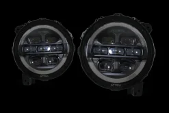 Attica 4x4 Jeep JL 18-24 / JT 19-24 Rogue LED Projector Headlights (CHATT0771-B-SQ)