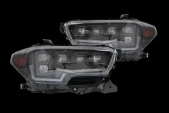 Attica 4x4 Toyota Tacoma 16-23 Rogue LED Projector Headlights (CHATT0682-BC-SQ)