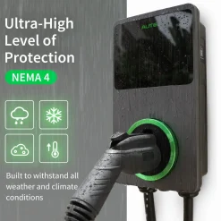 Autel USA Maxicharger Home Smart Electric Vehicle Charger, 40 Amp Level (MC40AP14I)