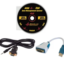 AutoMeter AMP-LINK Data Download Software and Cable Kit for Battery Testers (AC-63)