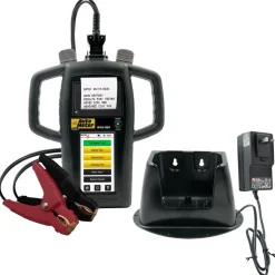 AutoMeter Hand-Held Battery & Electrical Tester w/ Printer & Charging Station (BVA-360KP)