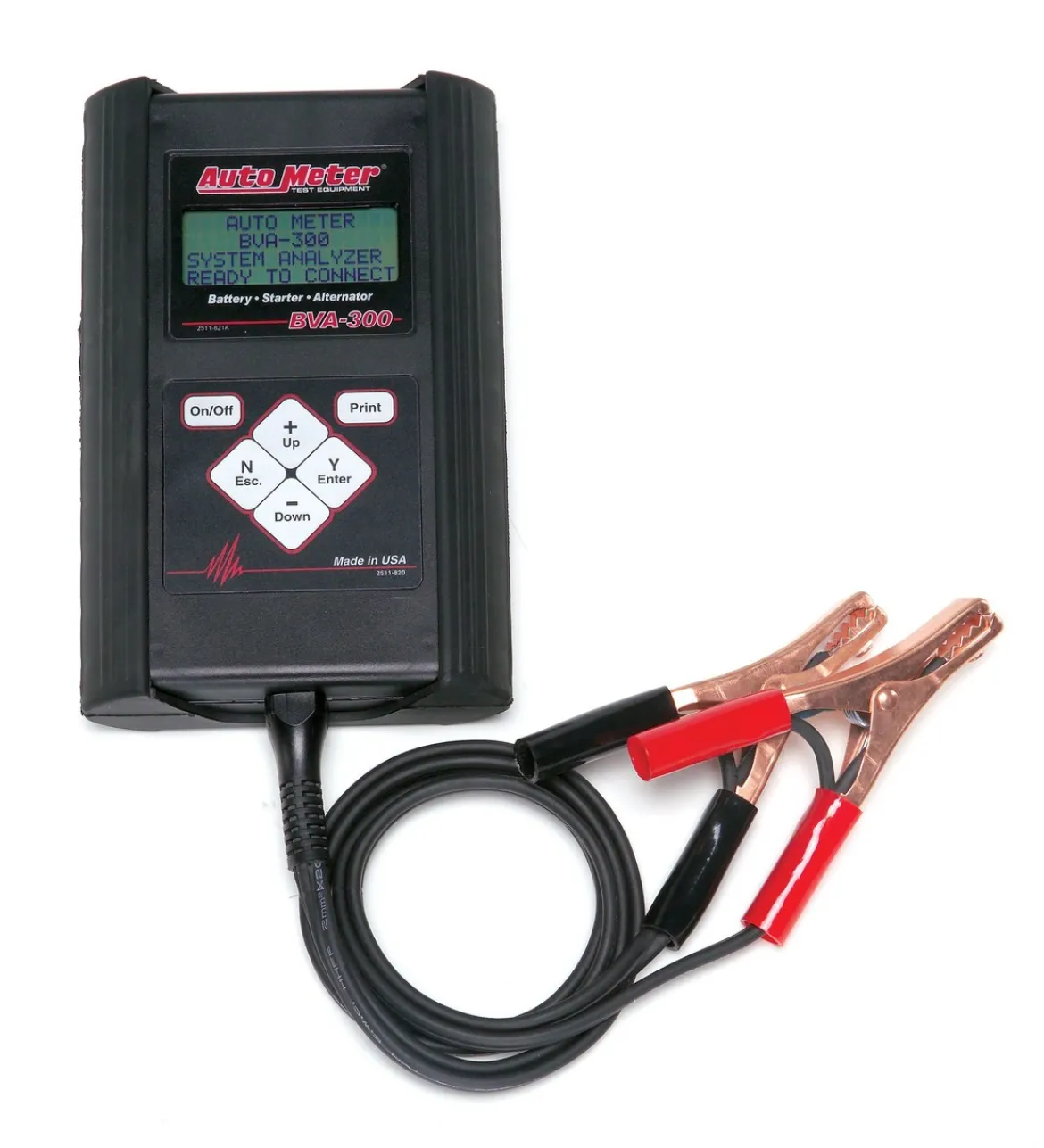 AutoMeter Handheld Electrical System Analyzer for 6V & 12V Applications (BVA-300)