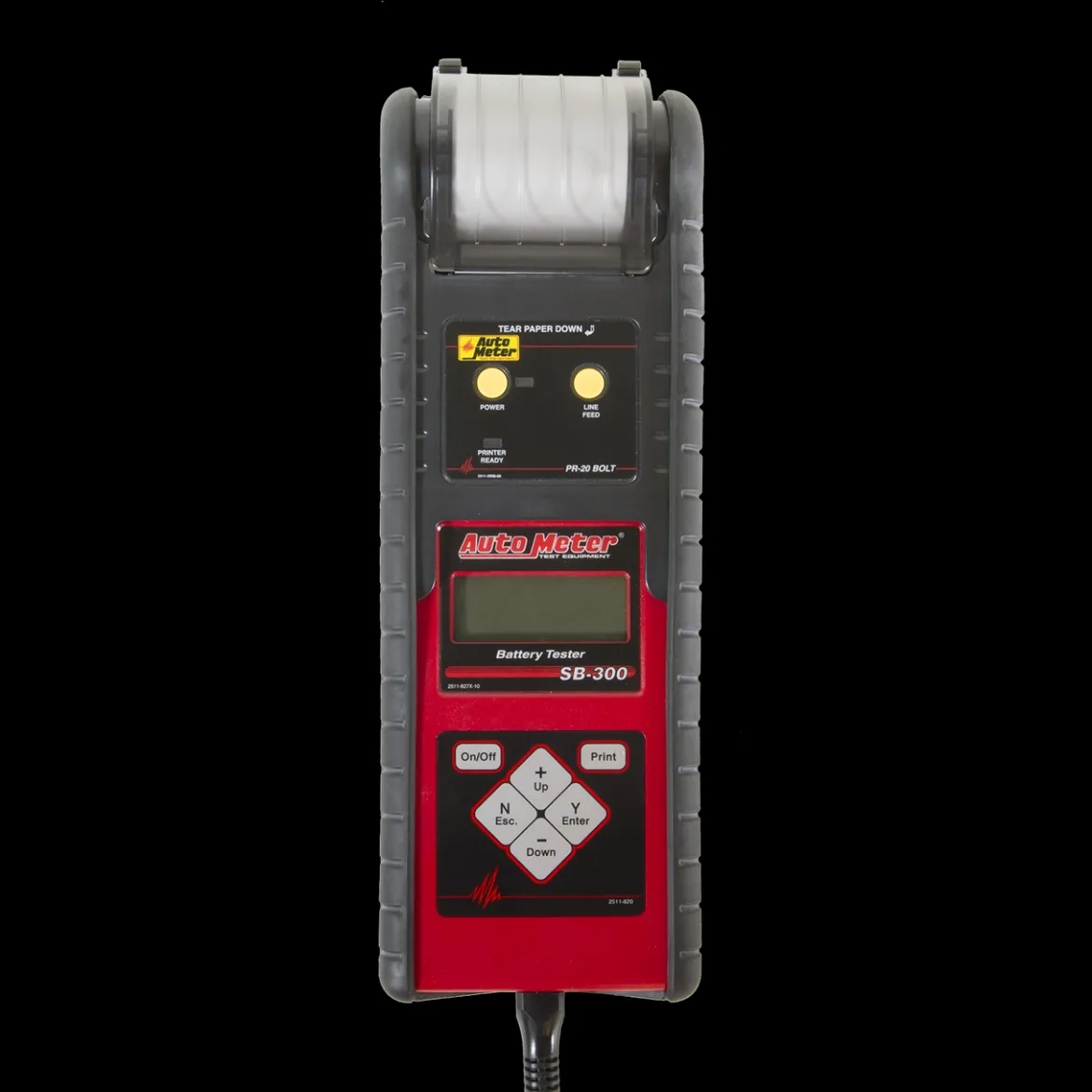 AutoMeter SB-300 Intelligent Handheld Battery Tester with Bolt Printer (SB-300PR)