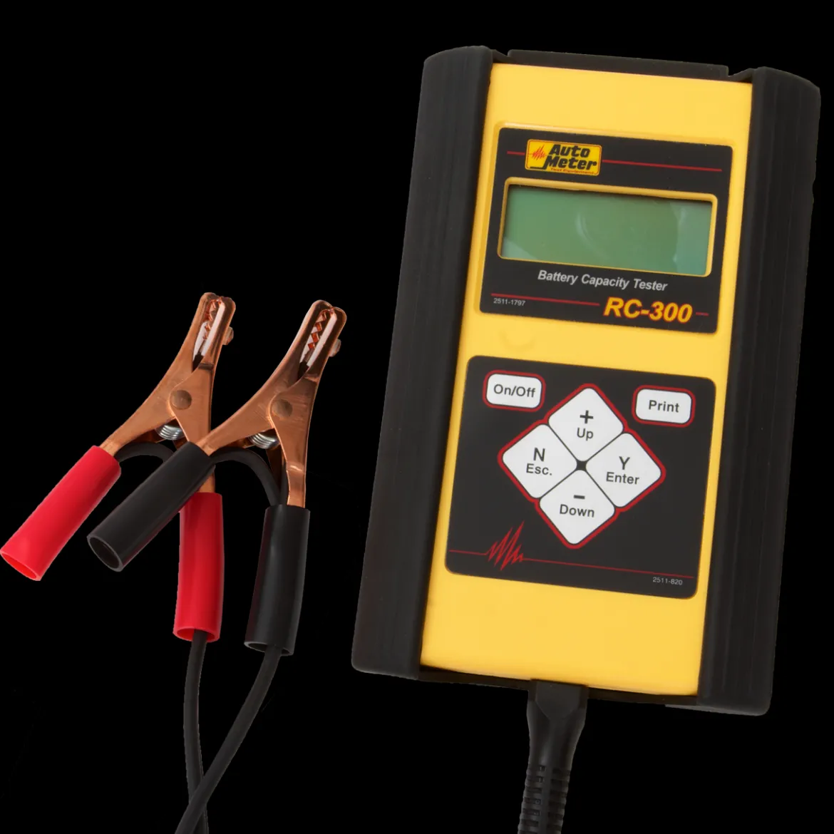 AutoMeter Technician Grade Handheld Battery Tester for 6V & 12V Applications (RC-300)