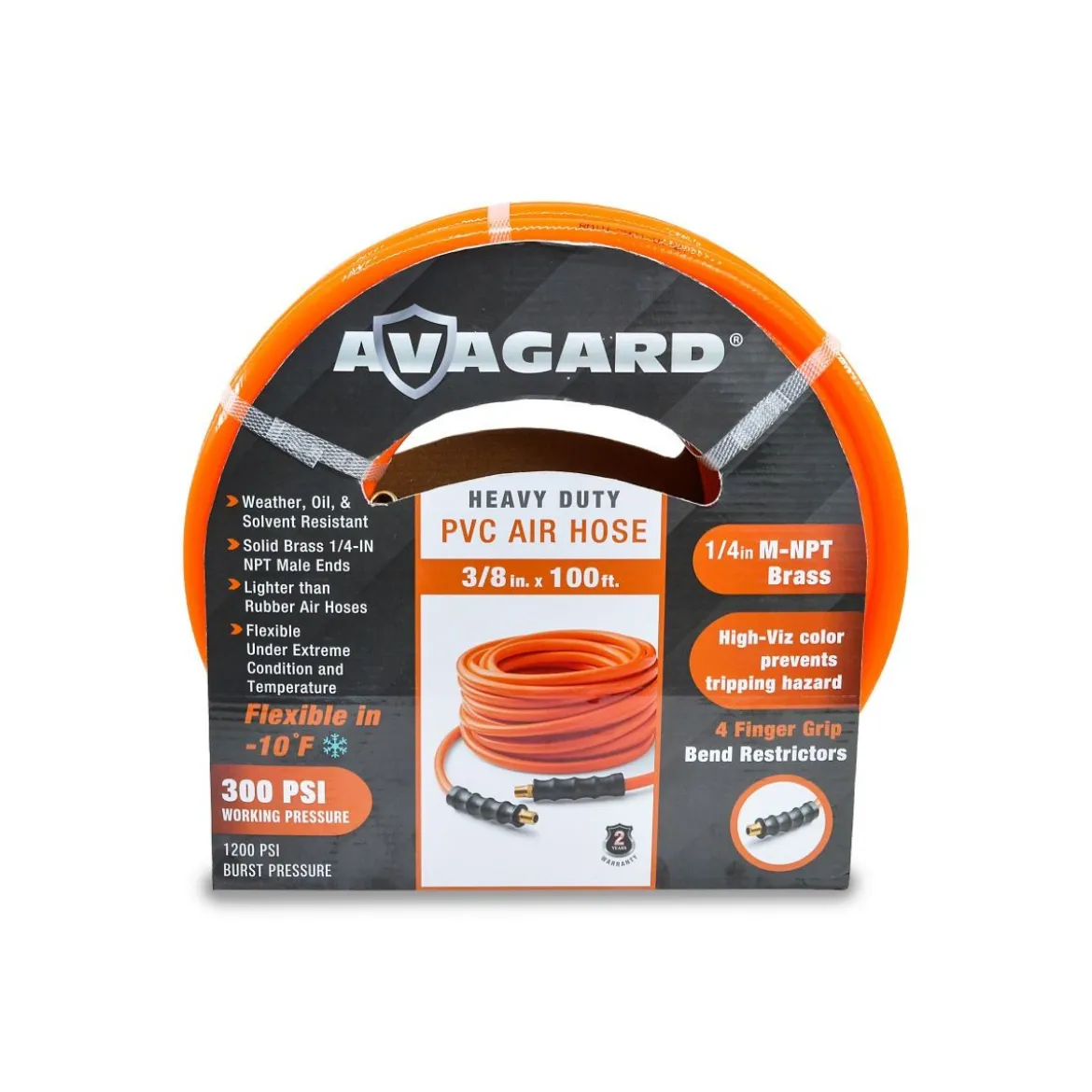 Avagard PVC Air Hose Assembly 3/8" with Variations (AVGPV38)