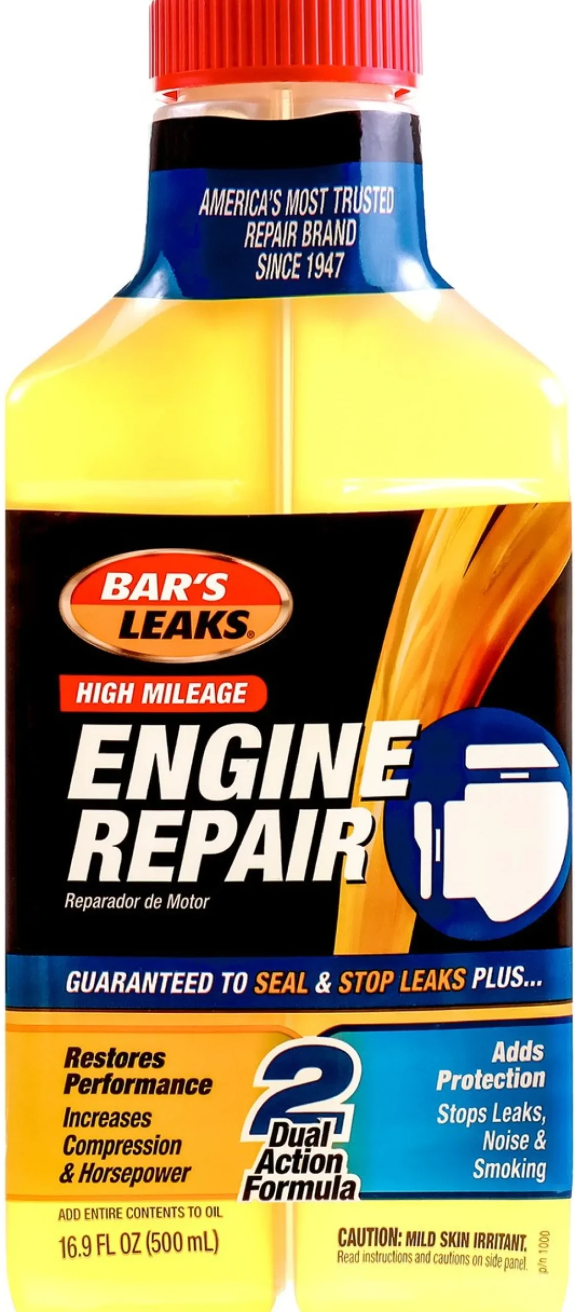 Bar's Leaks 1000 16.9oz High Mileage Engine Repair (1000)