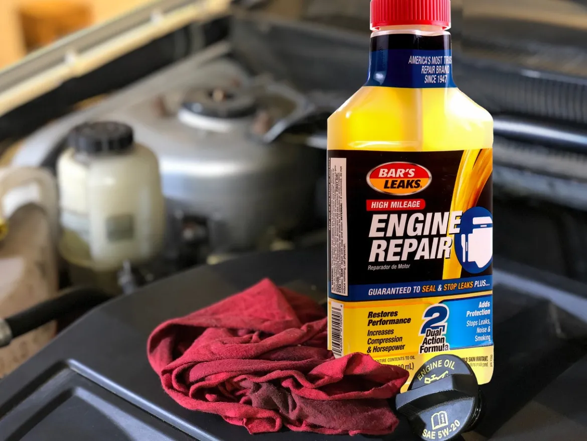 Bar's Leaks 1000 16.9oz High Mileage Engine Repair (1000)