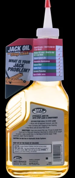 Bar's Leaks 12.5oz Jack Oil with Stop Leak (HJ12)