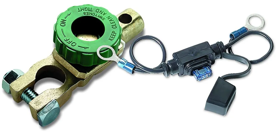 Battery Doctor Knob Battery Switch w/ Bypass for Top Post Batteries (20309)