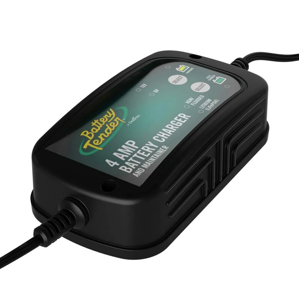 Battery Tender 4A Car Charger and Maintainer (022-0209-BT-WH)