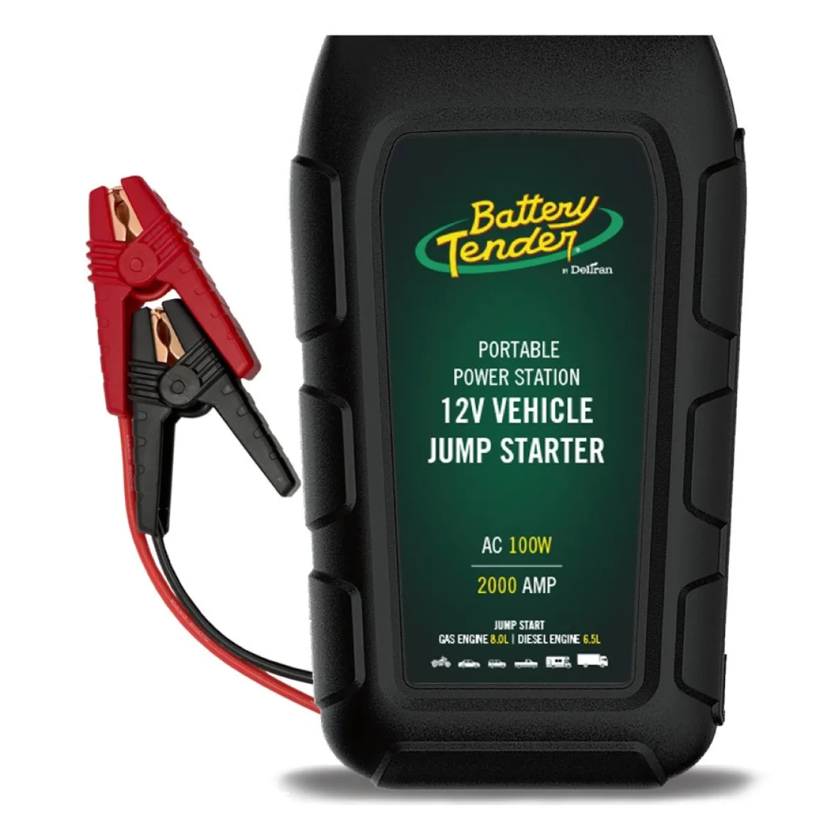 Battery Tender 2000A Power Station with 100W Inverter (030-2040-WH)