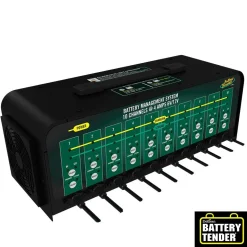 Battery Tender 10-Bank 6V/12V 4A Selectable Charger (021-0134-DL-WH)