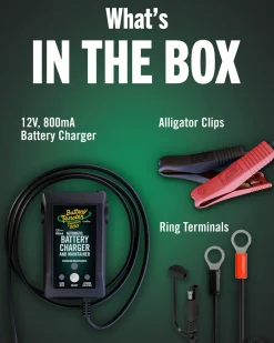 Battery Tender Junior 12V Charger and Maintainer (022-0199-DL-WH)