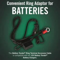 Battery Tender Ring Terminal Harness Cables - 25 Pack, 18