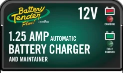 Battery Tender 12V/1.25A Plus Powersports Charger and Maintainer (021-0128)