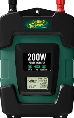 Battery Tender 200W Power Inverter - 115V AC & 5V USB (026-0005-DL-WH)