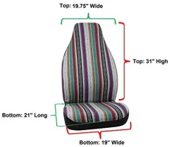 Bell Automotive 22-1-56258-8 Universal Baja Blanket Bucket Seat Cover