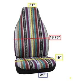 Bell Automotive Baja Blanket Univ. Bucket Seat Cover (22-1-56258-9)