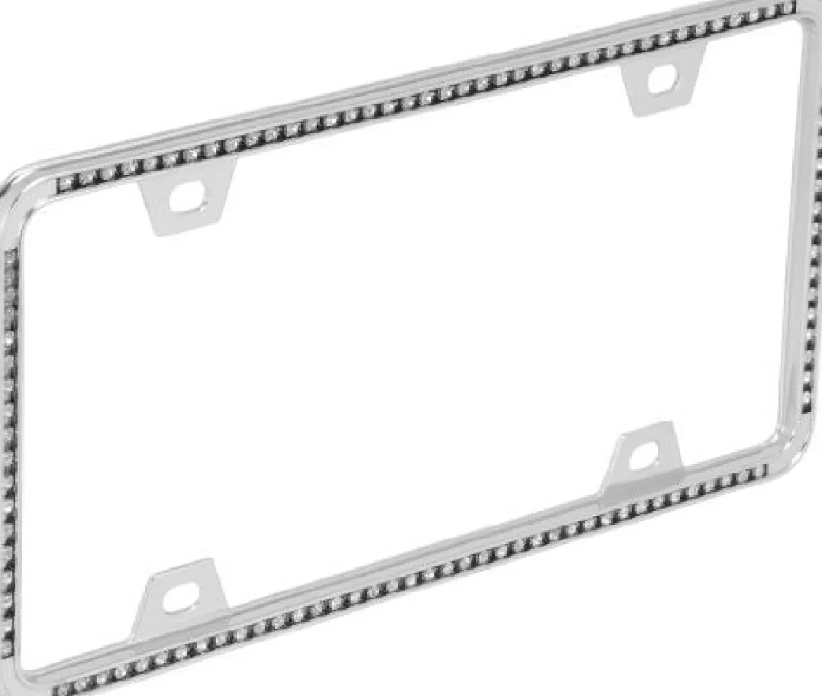 Bell Automotive Chrome Diamond License Plate Frame (22-1-46400-8)