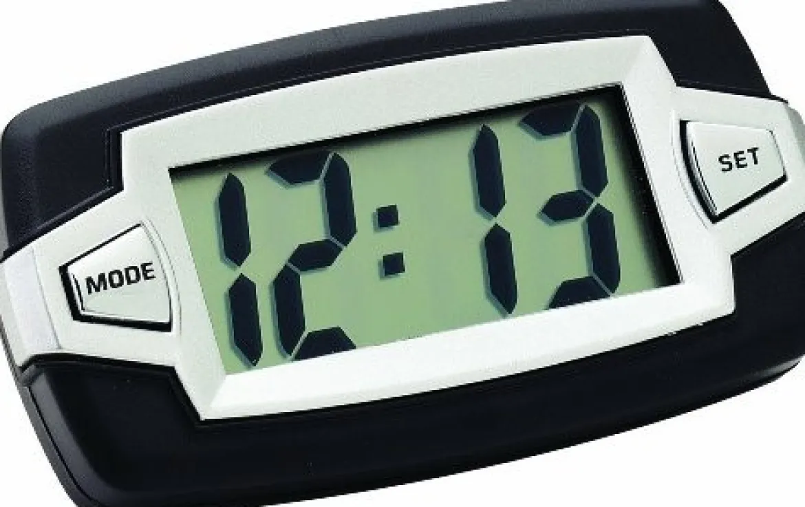 Bell Automotive Jumbo LCD Digital Clock (22-1-37007-8)