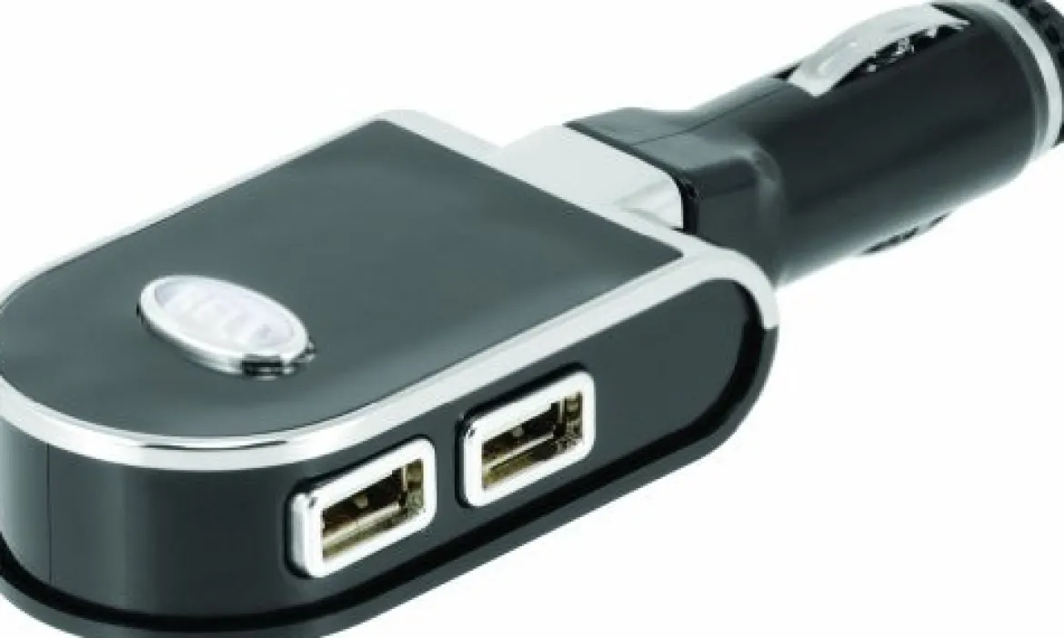 Bell Automotive 12V 2 AMP Dual USB Power Hub (22-1-39290-8)