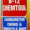 Berryman B-12 Chemtool Carburetor - Choke & Throttle Body Cleaner - 20 oz (0120C)