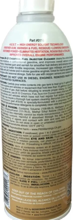 Berryman 15oz B-12 Chemtool Carburetor Fuel & Injector Cleaner (0116)