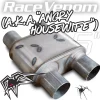 Black Widow Exhaust Race Venom Series 2.5"/3" Muffler (BWAHWDD)
