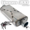 Black Widow Exhaust Venom 300-Series 2.5" Mufflers (BW005)