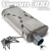 Black Widow Exhaust Venom 300-Series 2.5"/3" Mufflers (BWOOV3)