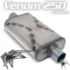 Black Widow Exhaust Venom 250-Series 3" Muffler (BW002)