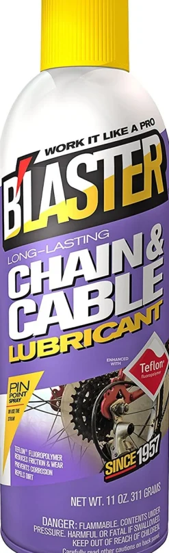 Blaster 16-CCL Long-Lasting Chain and Cable Lubricant, 11 oz, Multi