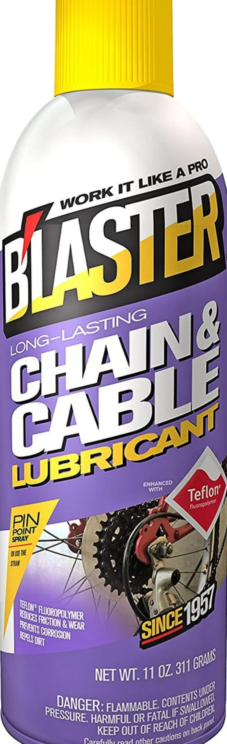 Blaster 16-CCL Long-Lasting Chain and Cable Lubricant, 11 oz, Multi