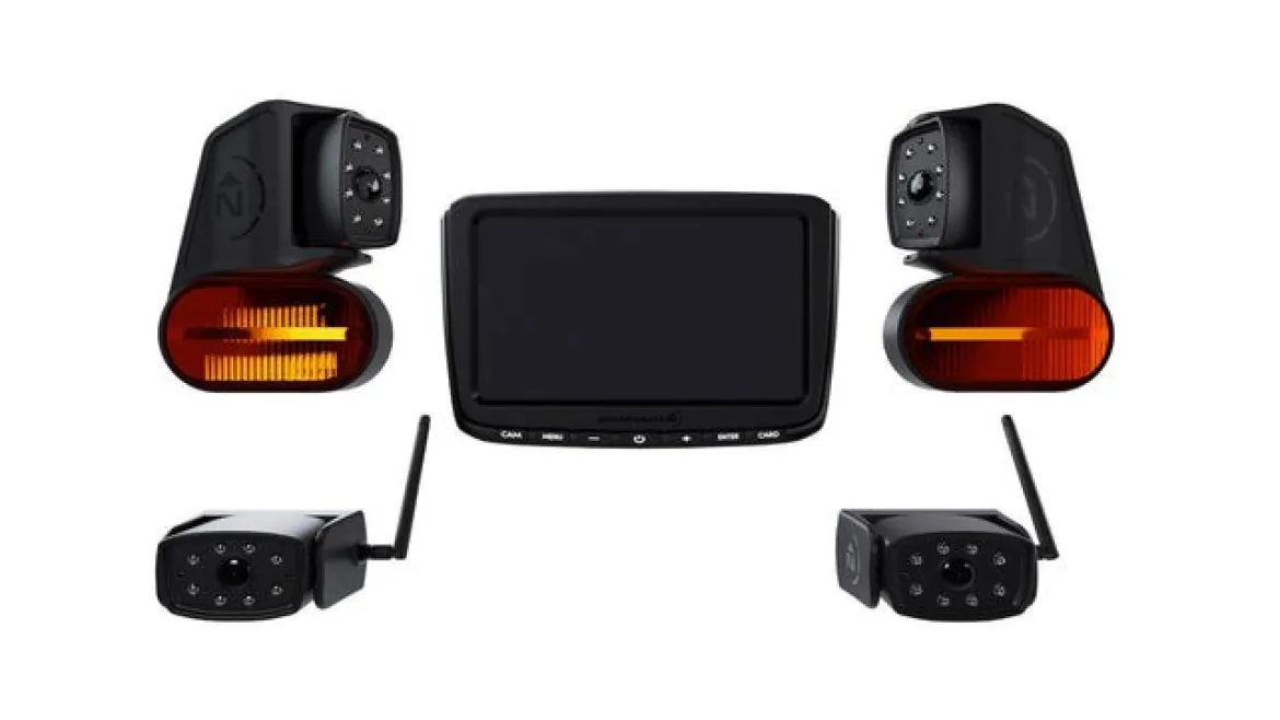 Brandmotion 7"DVR Monitor Wireless Observation System (BRMAHDS-7810V2)
