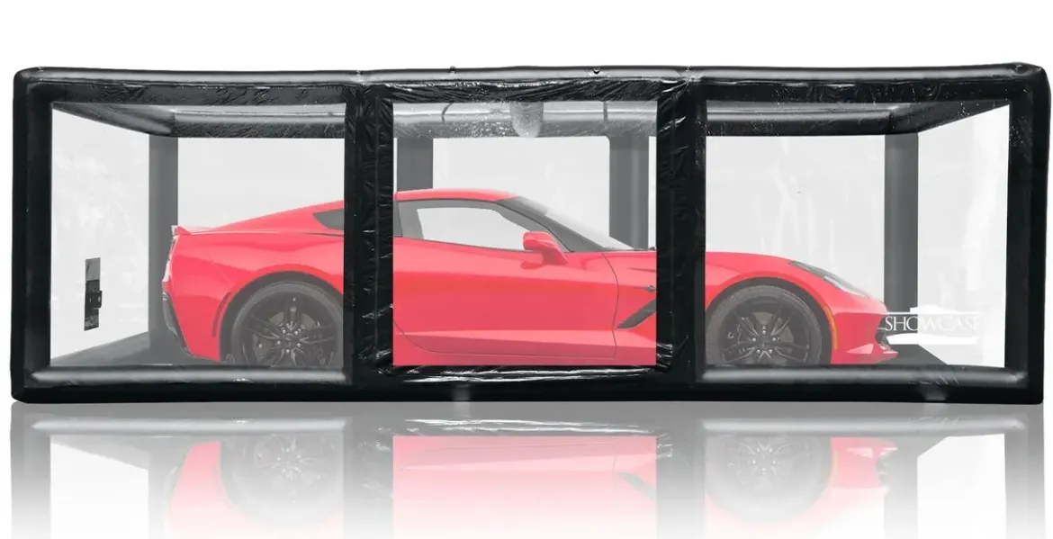 CarCapsule 18' ShowCase Stacker Black Indoor (CCSH18STACKER)