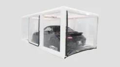 CarCapsule 16' Signature Series Showcase White w/Road Emblazoned Floor includes Intellicharger/Led Kit (CCSH16SIG)