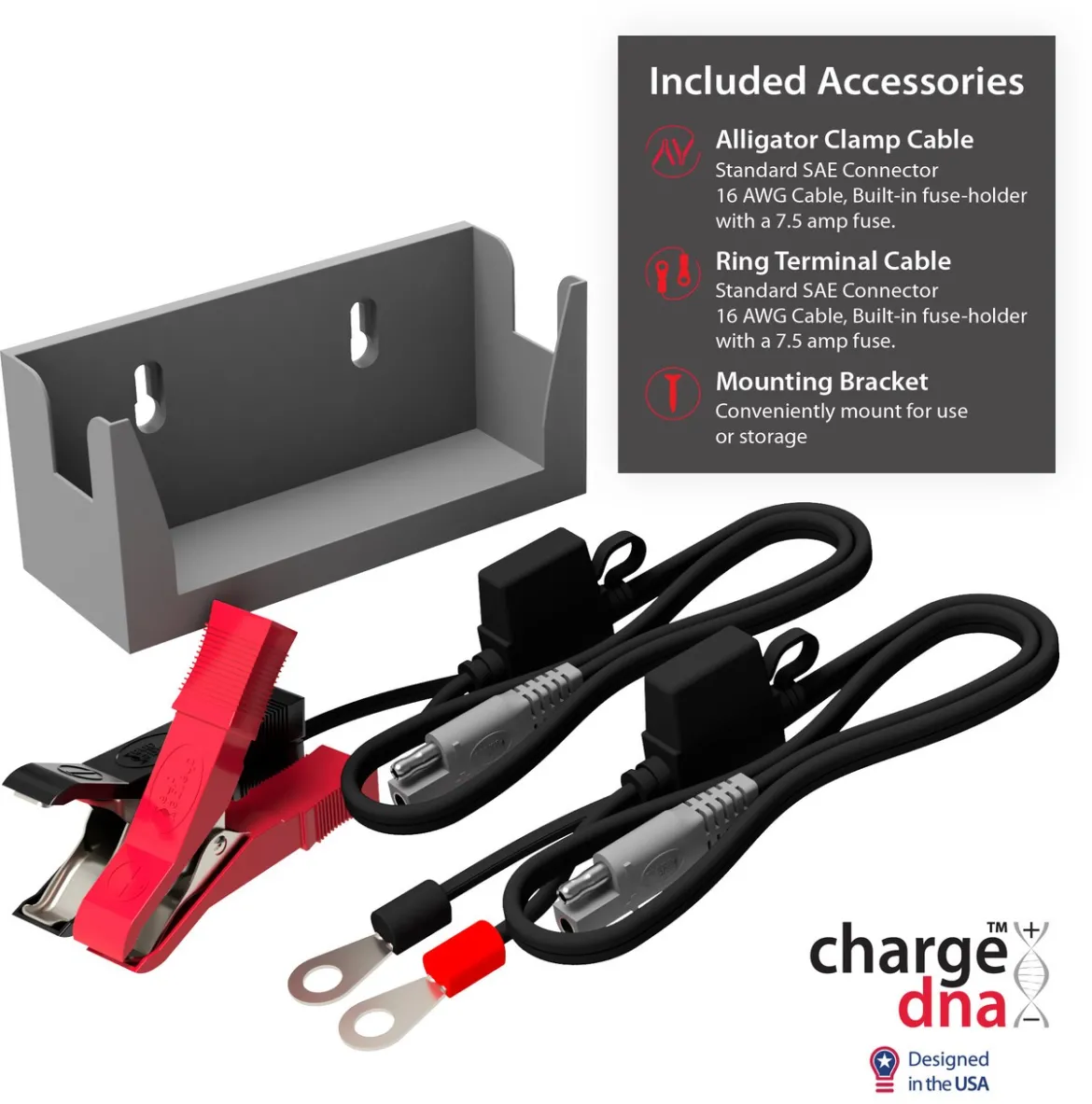 ChargeDNA 1.3+ Battery Charger and Maintainer (030-0014-07)