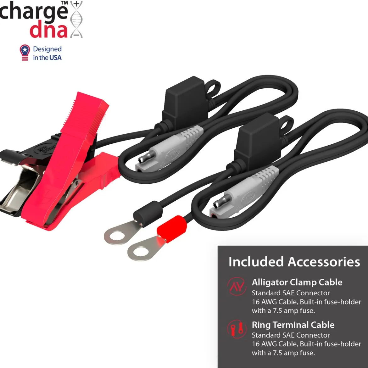ChargeDNA 1.1 Battery Charger and Maintainer (030-0013-03)