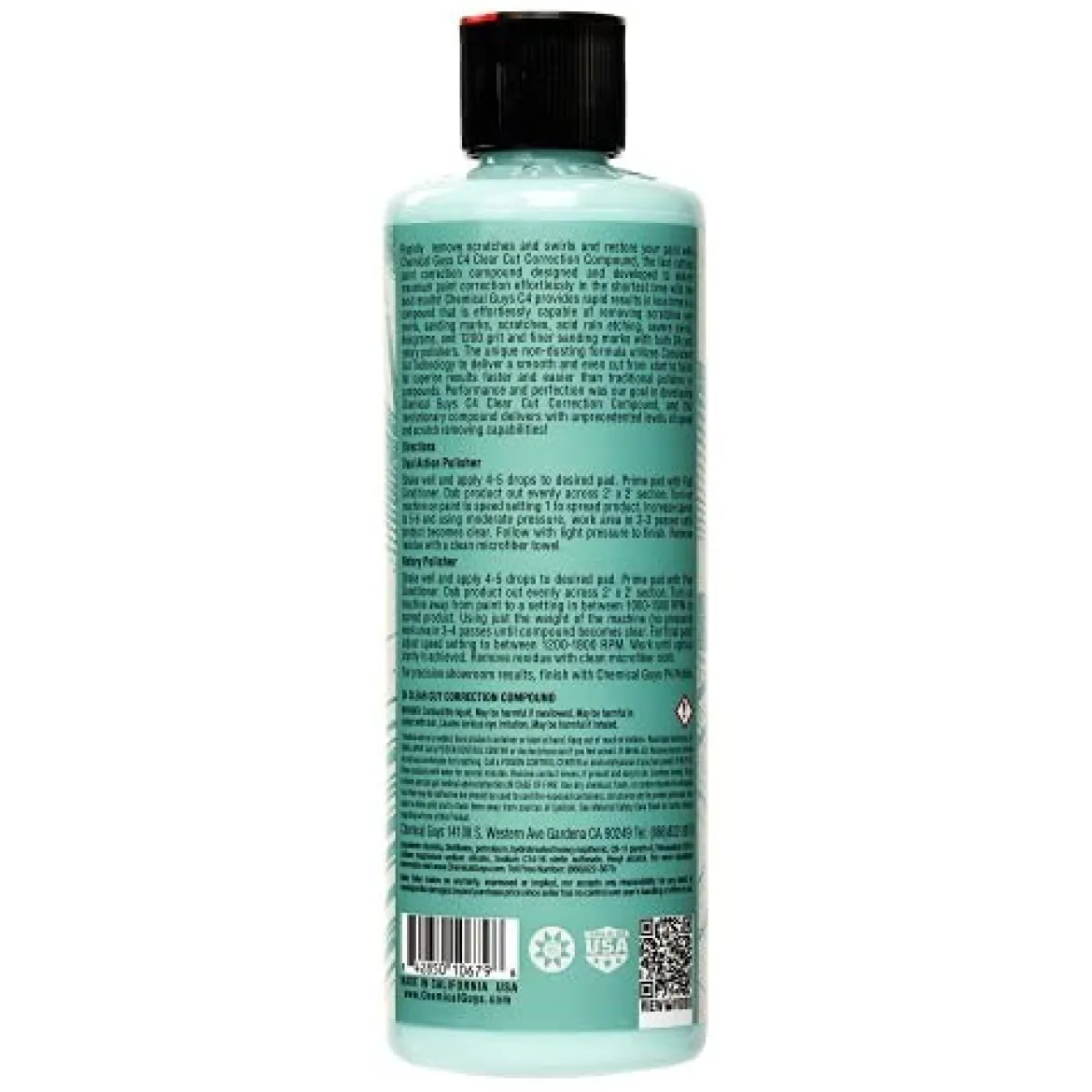 Chemical Guys 16oz C4 Clear Cut Correction Compound (GAP11616)