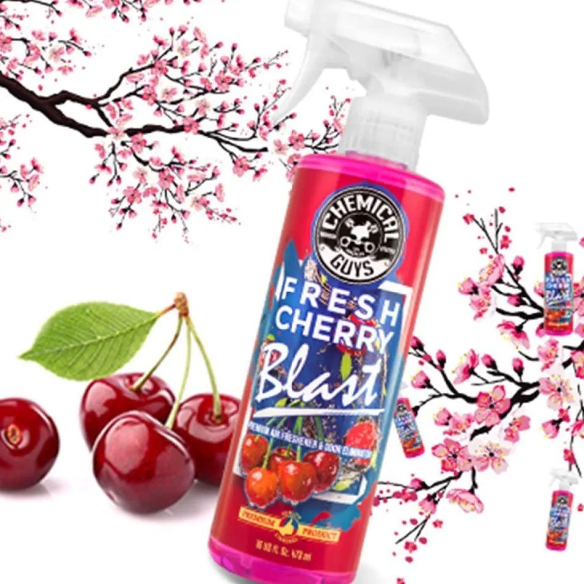 Chemical Guys 16oz Fresh Cherry Blast Air Freshener (AIR22816)