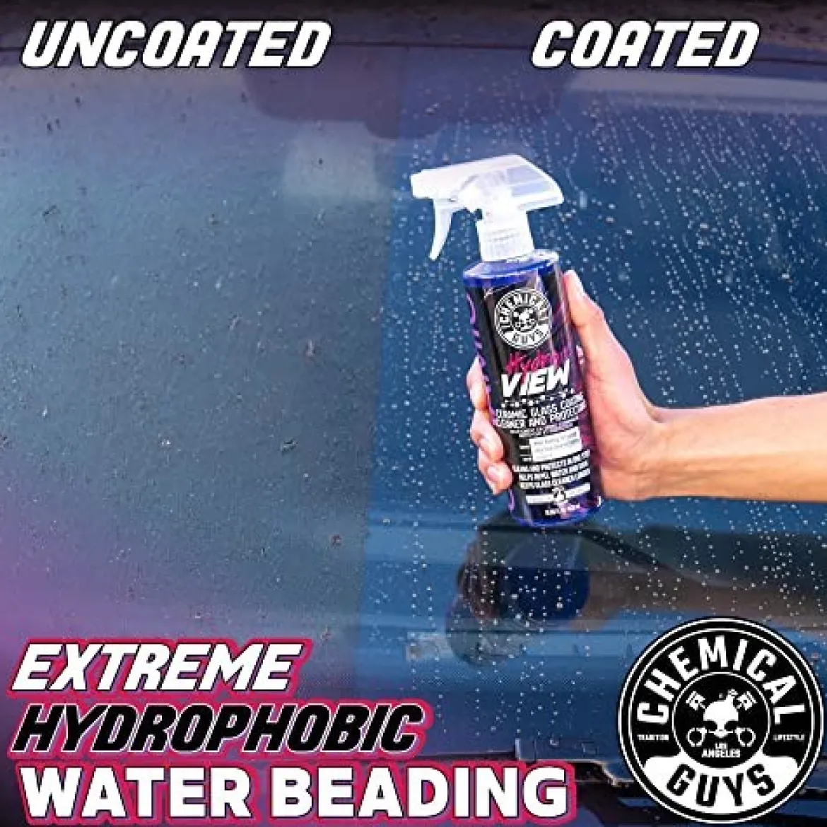 Chemical Guys 16oz HydroView Ceramic Glass Cleaner (CLD30116)