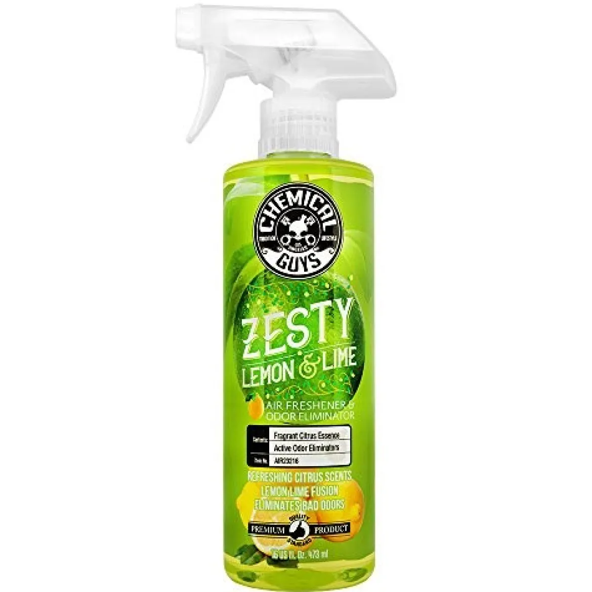 Chemical Guys 16oz Zesty Lemon & Lime Air Freshener (AIR23216)
