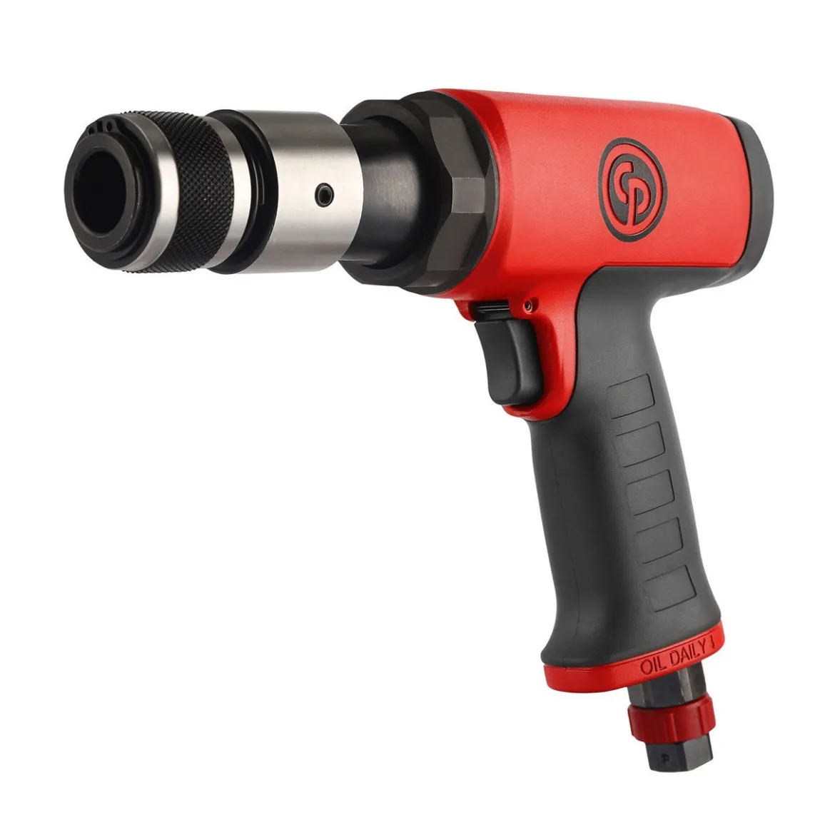 Chicago Pneumatic Low Vibration Short Hammer Kit with 5 Chisels (CP7160K)