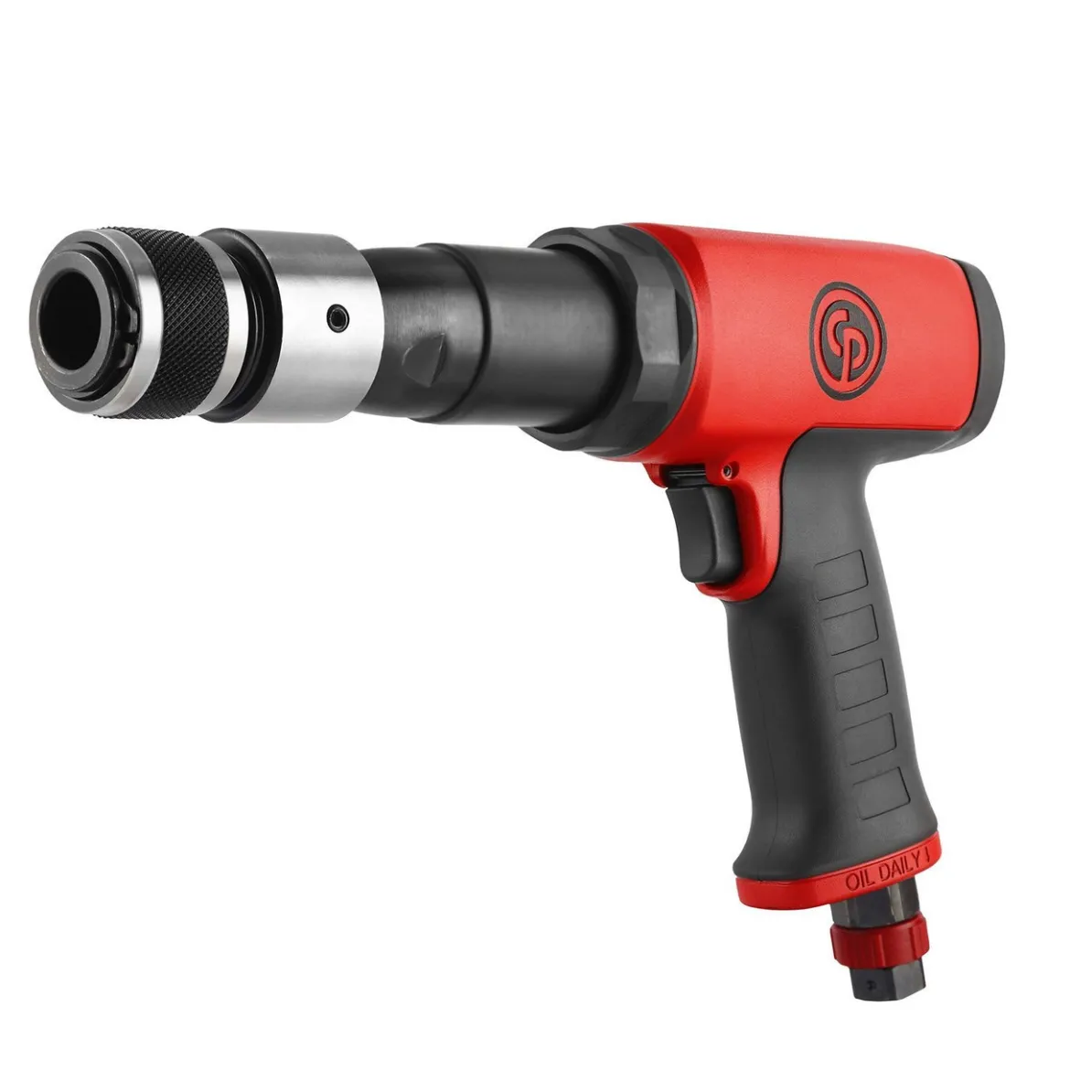 Chicago Pneumatic Low Vibration Long Hammer Kit with 5 Chisels (CP7165K)