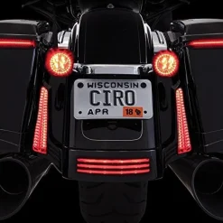 Ciro Fang Rear Led Signal Light Inserts (Chrome) (45401)