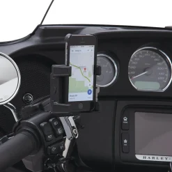 Ciro Smart Phone/Gps Perch Mount Holder Without Charger, Chrome Finish (50310)